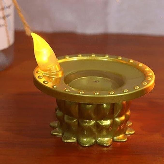 Water Pouring  Diya Led Light - The Trend Hype Store