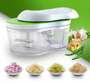 Manual Hand Push Chopper Slicer Container - The Trend Hype Store