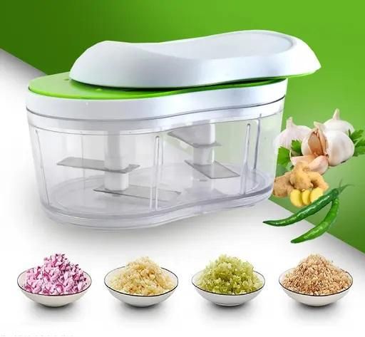 Manual Hand Push Chopper Slicer Container - The Trend Hype Store