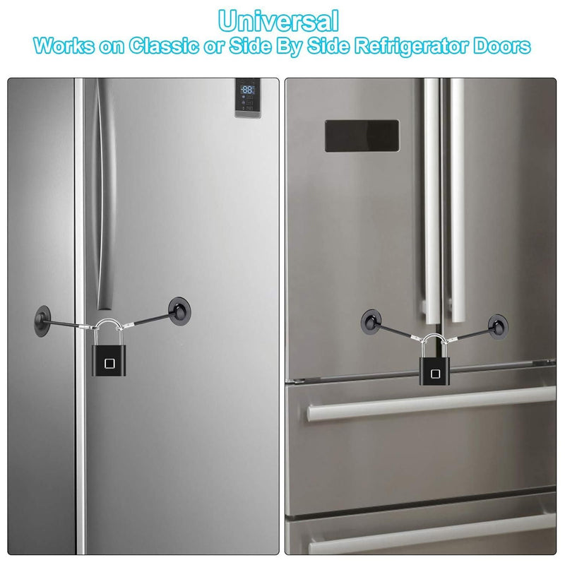 Portable Fingerprint Padlock USB Rechargeable - The Trend Hype Store