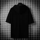 Cotton Printed Pocket Style Hooded Neck Half Sleeves Mens T-Shirt - The Trend Hype Store