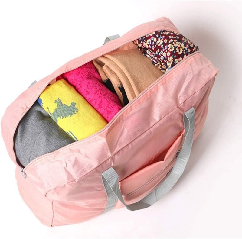 Foldable Travel Bag Tote Lightweight Waterproof Duffel Bag (Pack of 1) - The Trend Hype Store