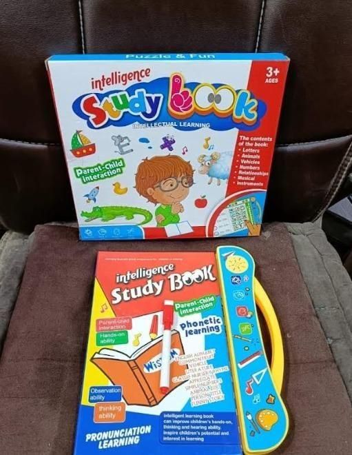 Phonetic Educational ABC 123 Learning Book with Sound - Multicolor - The Trend Hype Store