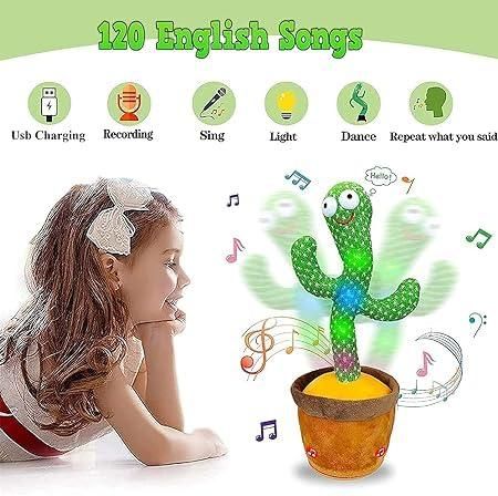 LED Musical Dancing & Mimicry Cactus Toy - The Trend Hype Store