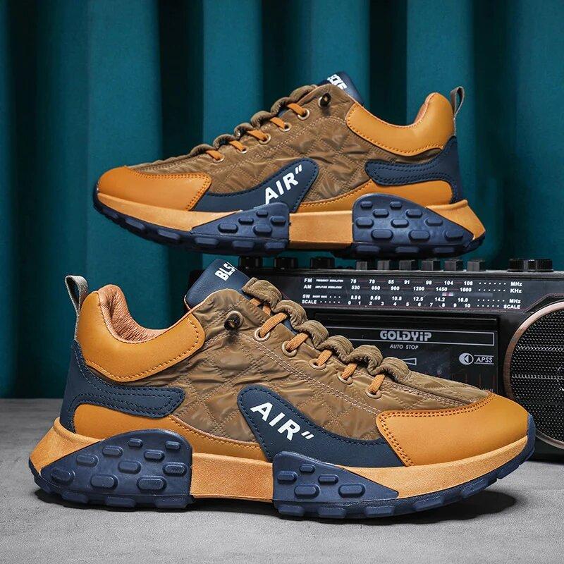 Men's Casual Shoes Thick Base Sneakers - The Trend Hype Store