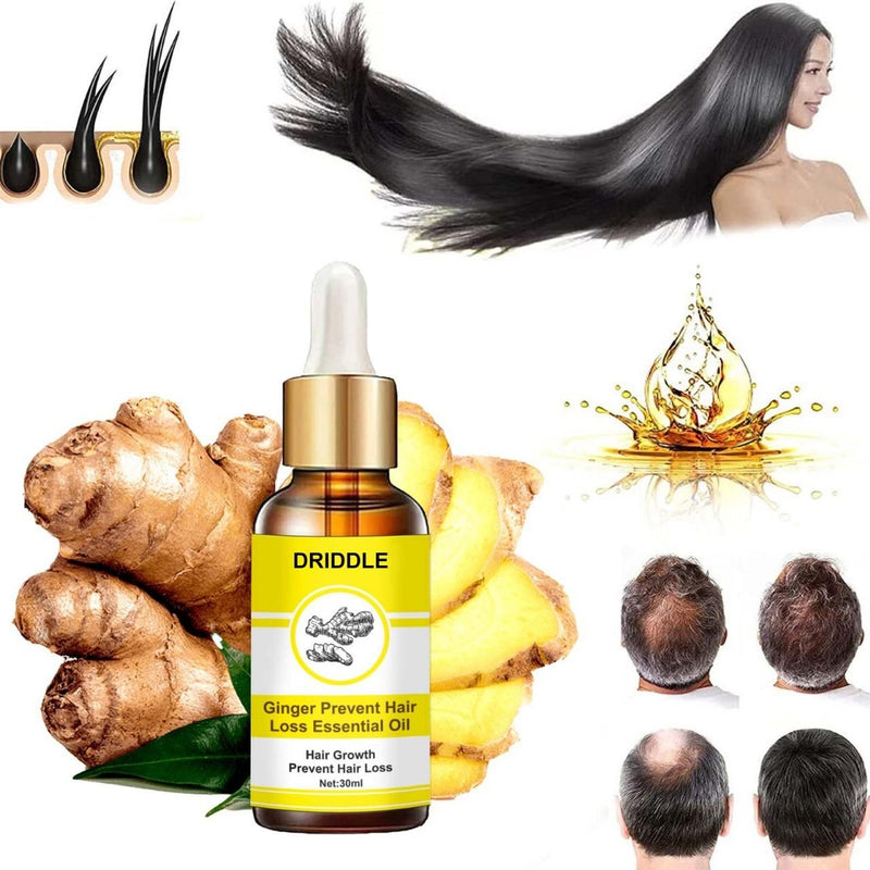Ginger Prevent Hair Loss Essential Oil - The Trend Hype Store