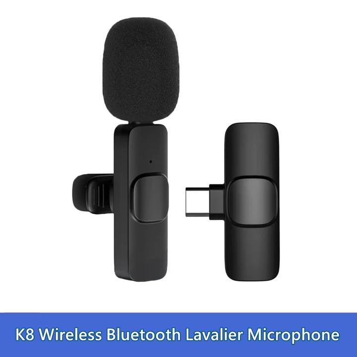 IMPORTED WIRELESS LAVALIER MICROPHONE AUDIO VIDEO RECORDING - The Trend Hype Store