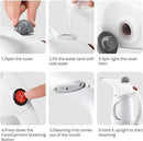 Fast Heat-up Portable Handheld Garment & Facial Vapor Steamer Iron Brush - For Home & Travel (Multicolor) - The Trend Hype Store