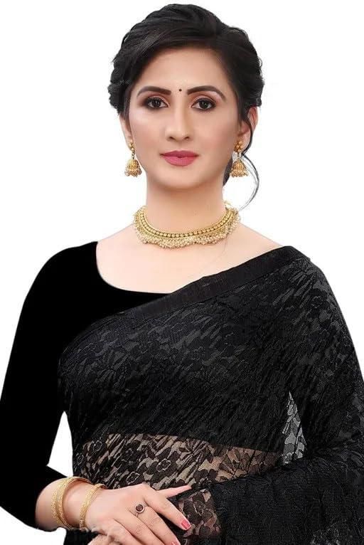 Women's Most Trendy Saree With Unstitch Blouse Piece - The Trend Hype Store