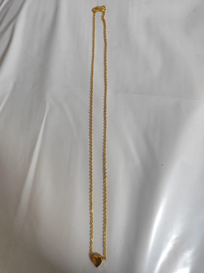 Paris Heart Necklace Pack Of 2 - The Trend Hype Store