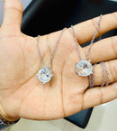 Weight Loss Stone Silver Necklace - The Trend Hype Store