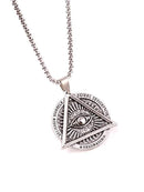 Evil Eye Pendant Necklace, Black, for Men and Women - The Trend Hype Store