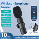 IMPORTED WIRELESS LAVALIER MICROPHONE AUDIO VIDEO RECORDING - The Trend Hype Store