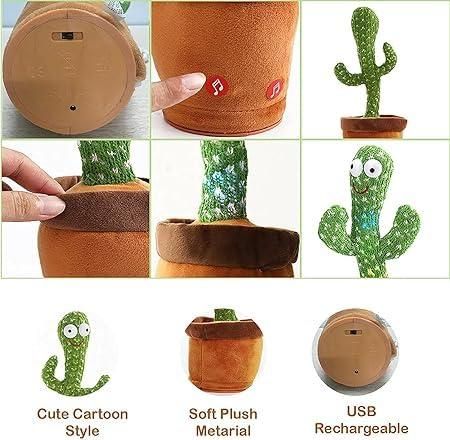 LED Musical Dancing & Mimicry Cactus Toy - The Trend Hype Store
