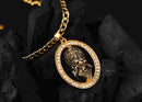 Gold-plated Hanuman  Locket With Chain - The Trend Hype Store