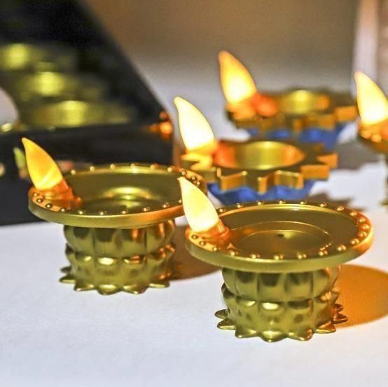 Water Pouring  Diya Led Light - The Trend Hype Store
