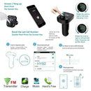 Hands-Free Wireless Bluetooth -Transmitter 2.1 A Dual USB Port - The Trend Hype Store