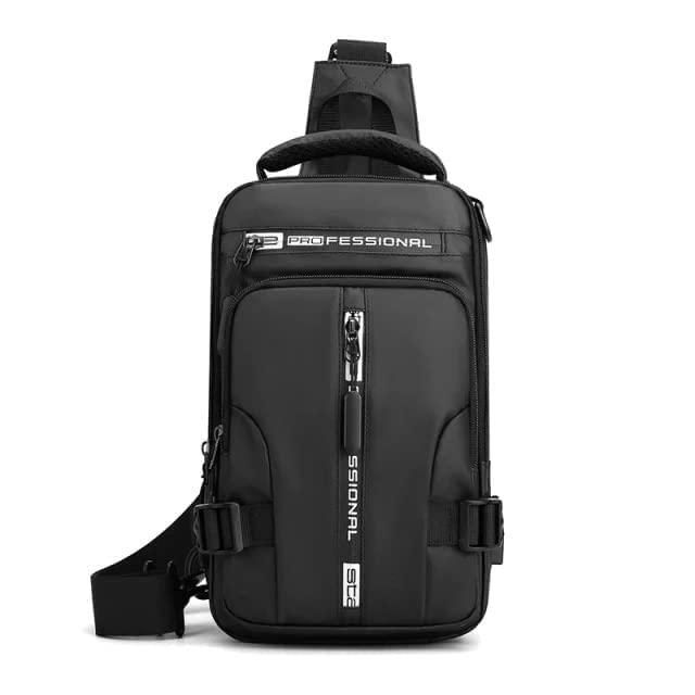 Sling Bag with USB Charging Port - The Trend Hype Store