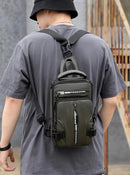 Sling Bag with USB Charging Port - The Trend Hype Store