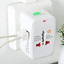 Worldwide Travel Adapter with Built in Dual USB Charger Ports - The Trend Hype Store