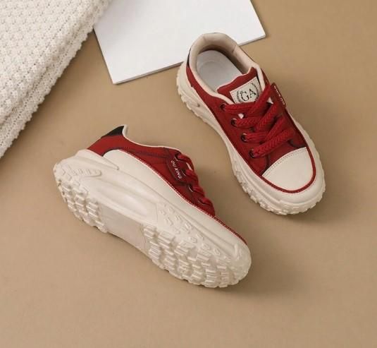 Women's Casual Sneaker Shoes Red - The Trend Hype Store
