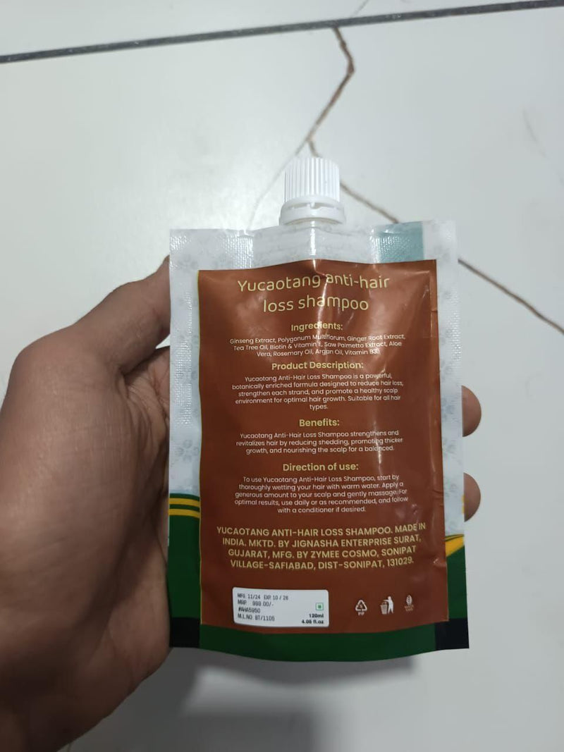 Anti-Hair Loss Hair Shampoo (Pack of 3) - Unlock the Secret to Healthier, Fuller Hair! - The Trend Hype Store