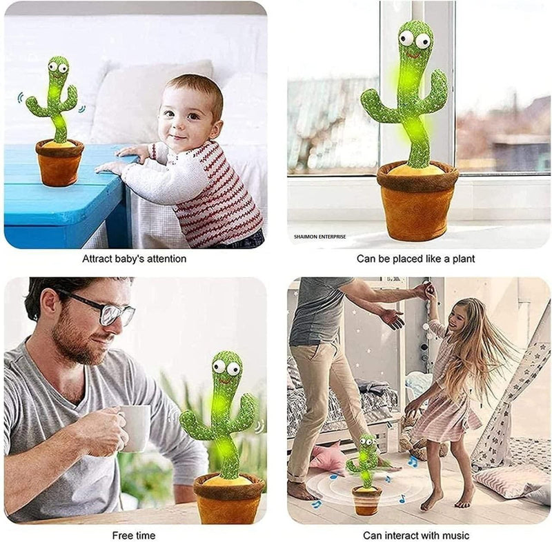 LED Musical Dancing & Mimicry Cactus Toy - The Trend Hype Store